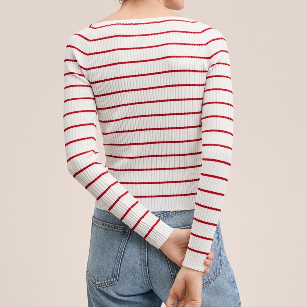 Mango Ribbed knit sweater - Picture 6 of 8